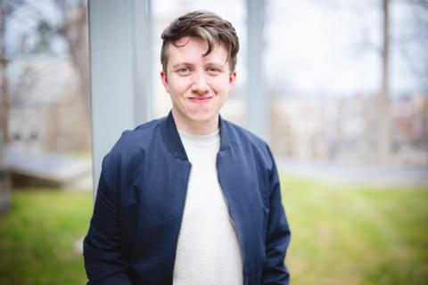 Eddie Fuhrer, journalism major and editor for the Brown and White at Lehigh University